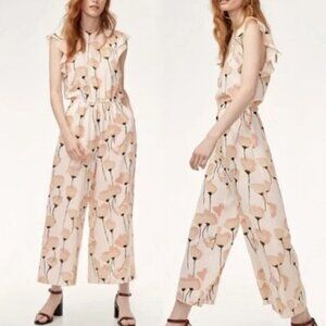 ARITZIA Wilfred Fleurette Jumpsuit, Creme/Multi, XS